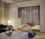 2025现代风格客厅阳台地台装修样板间图片