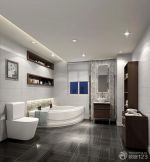 现代时尚家庭卫生间装修效果图大全2025图片