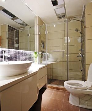 最新现代风格卫生间淋浴房装修效果图大全2023图片