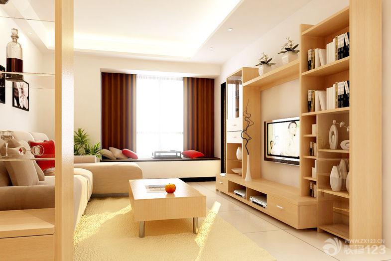 温馨电视背景墙家具组合柜效果图片大全