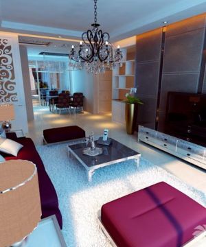 2023室内现代设计风格最新客厅装修效果图片