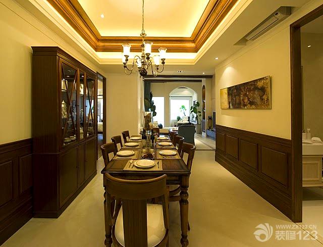 2025时尚餐厅吊顶效果图大全欣赏