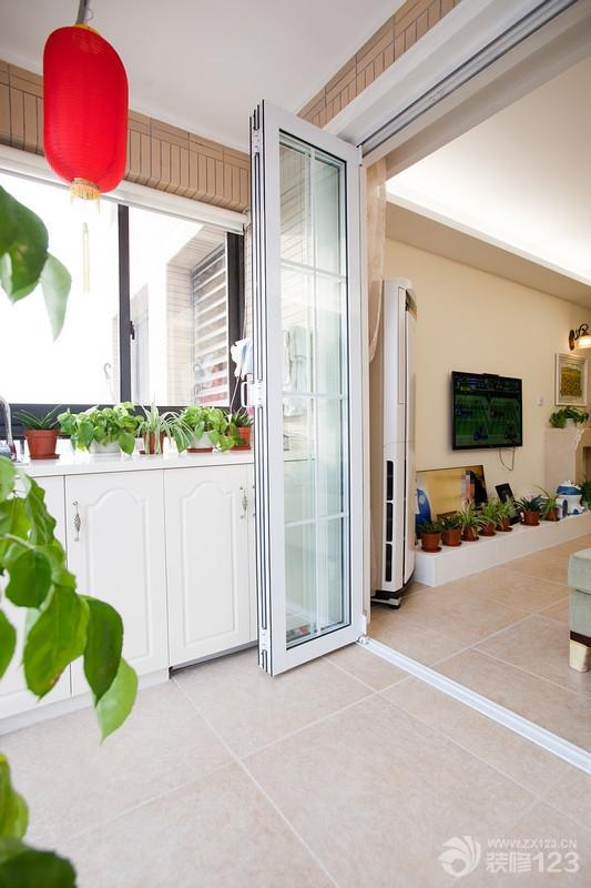 2025最新阳台隔断门装修效果图大全