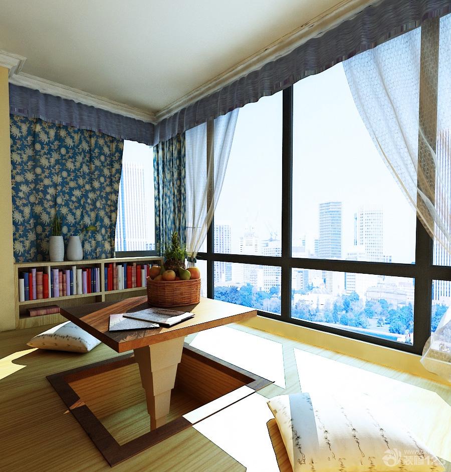 日式风格家居室内阳台榻榻米设计图片大全