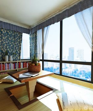 日式风格家居室内阳台榻榻米设计图片大全
