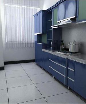 家装室内厨房橱柜颜色设计图片欣赏