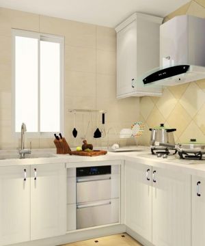 简洁三室两厅室内厨房橱柜设计效果图欣赏