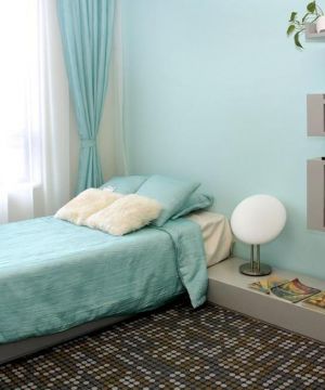 交换空间两室改三室卧室墙壁颜色设计效果图片