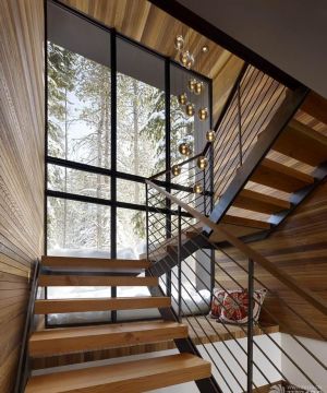 2025最新现代风格跃层楼梯设计效果图