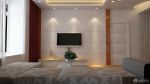 最新现代风格电视背景墙隐形门效果图欣赏