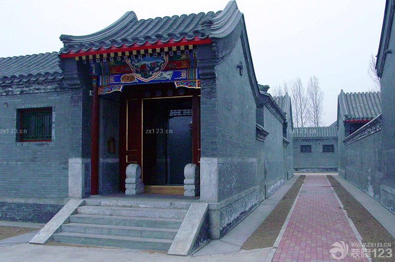 2025气派四合院大门设计图片大全