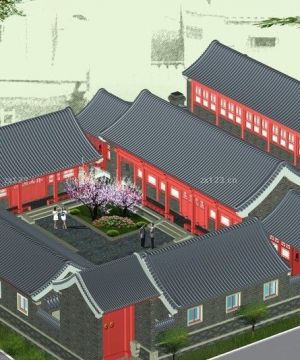 2025最新大型四合院设计效果图