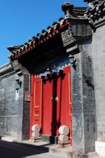 2025最新中式复古四合院大门实景图展示