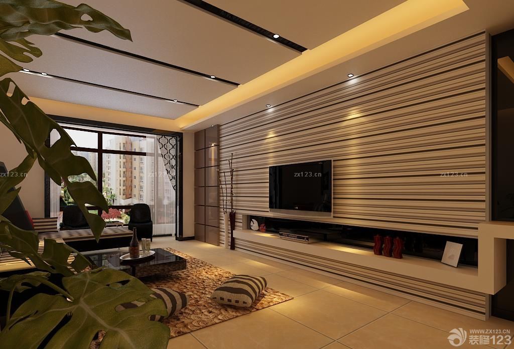 2025最新现代时尚客厅阳台改飘窗装修实景图