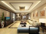 中式混搭客厅装修样板房案例大全