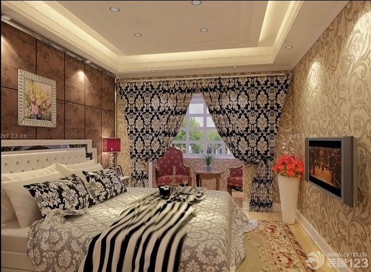 2025卧室吊顶装修效果图片大全