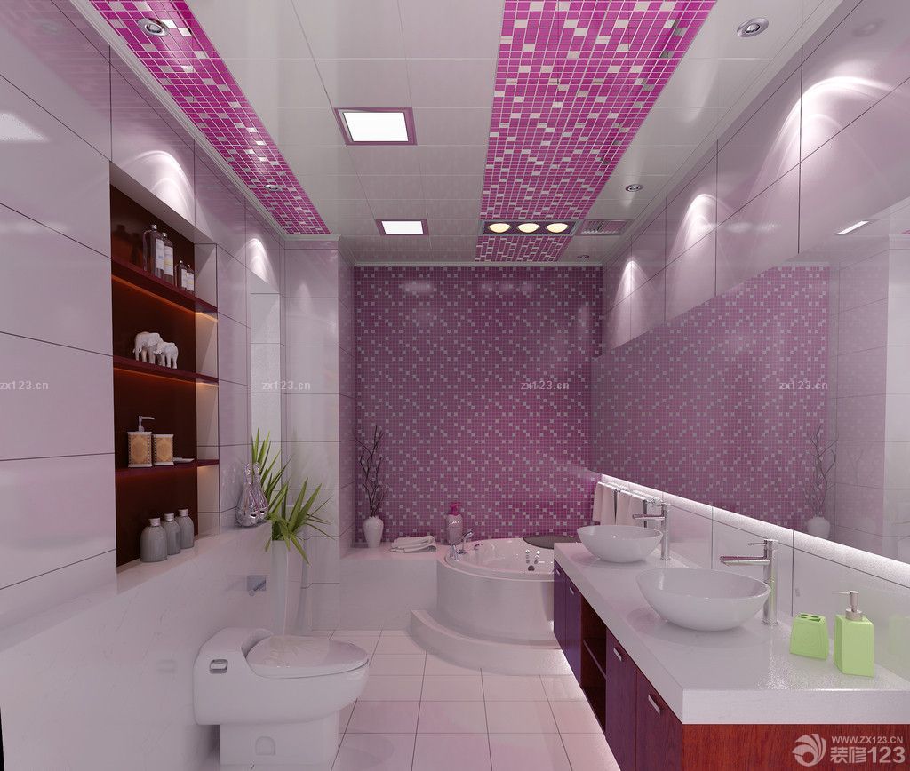 最新时尚婚房卫生间装修效果图大全2025图片