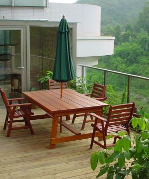 2025私家屋顶花园木平台装修实景图