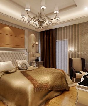 最新现代简欧主卧室装修效果图大全2025图片