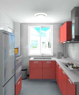 最新交换空间小户型超小厨房装修效果图片