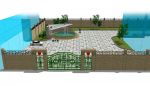 2025最新别墅不锈钢铁艺术围墙大门图片