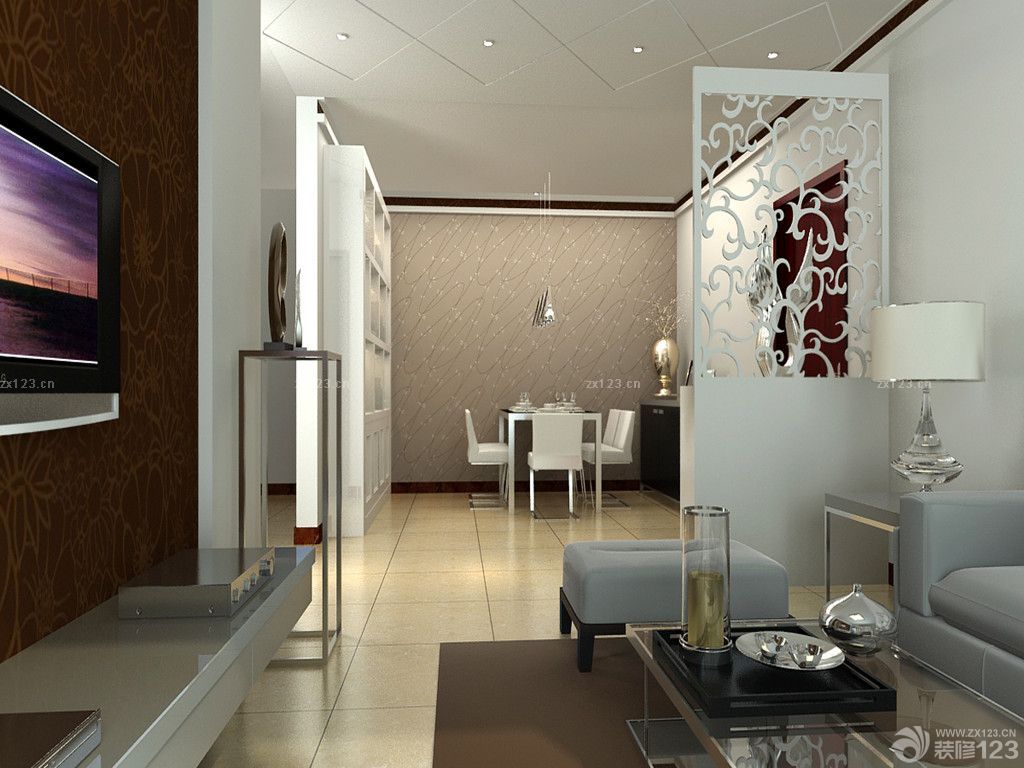 2025小户型鞋柜带隔断装修图片