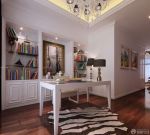 后现代风格楼中楼书房装饰画效果图片