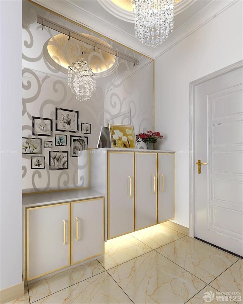 2025最新进门玄关背景墙装饰图片欣赏