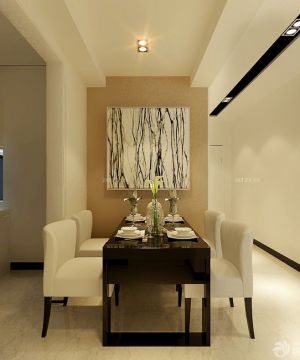 经典时尚120平米家装现代风格餐桌设计效果图