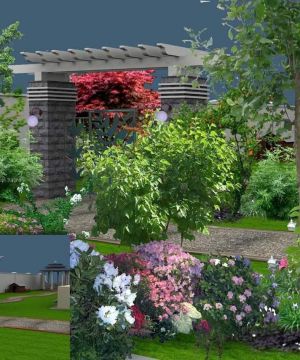 最新别墅屋顶花园休闲区效果图欣赏