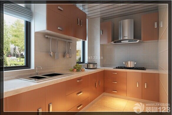 2025整体厨房橱柜颜色装修效果图大全