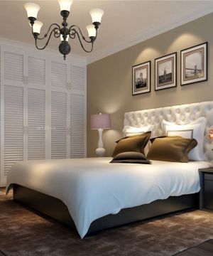 2025最新后现代风格室内卧室地毯装饰设计效果图欣赏