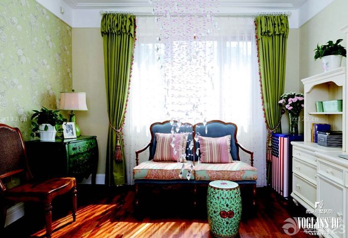 2025别墅书房设计沙发椅装修效果图 