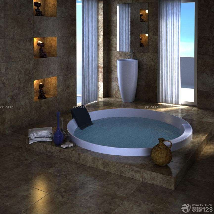 创意个性2023浴室装修效果图