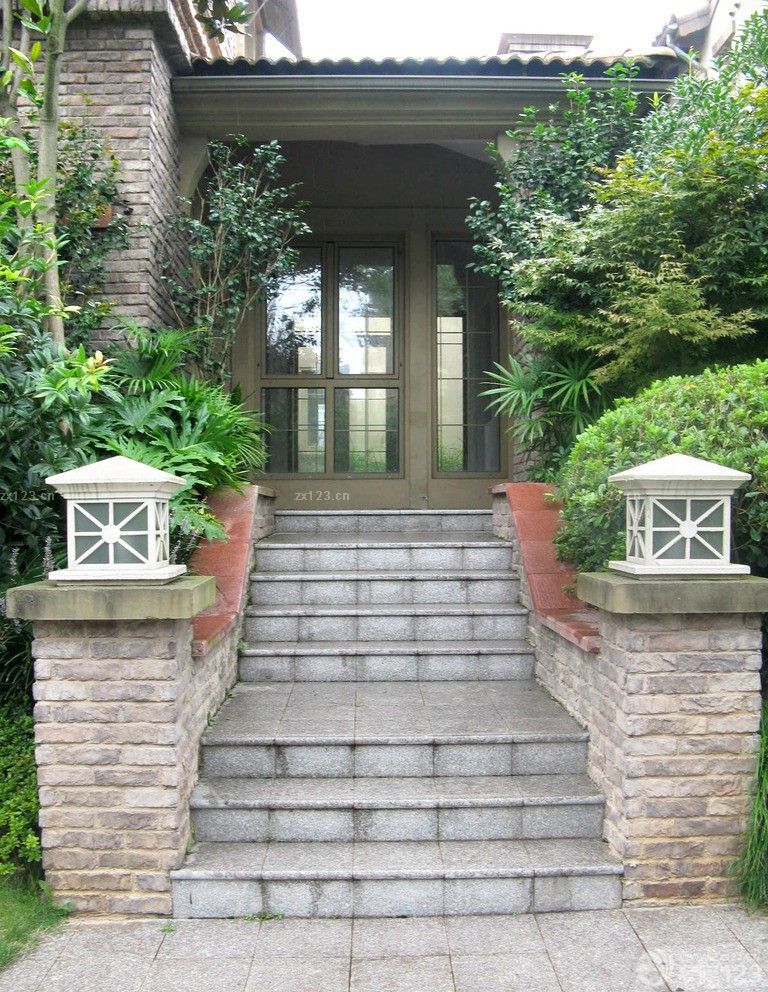 2025最新别墅门口设计效果图欣赏