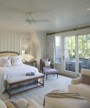 最新美式乡村混搭风格阳台装修效果图大全2025图片