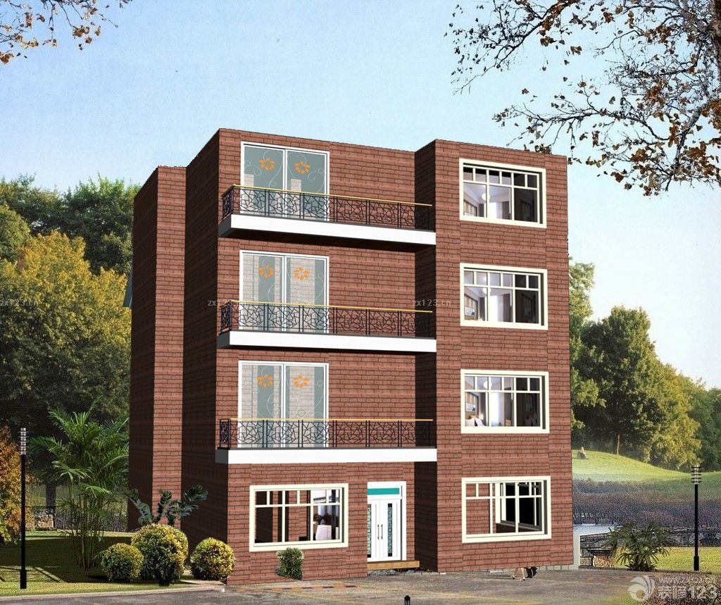 2025农村自建房外墙瓷砖装饰图片大全