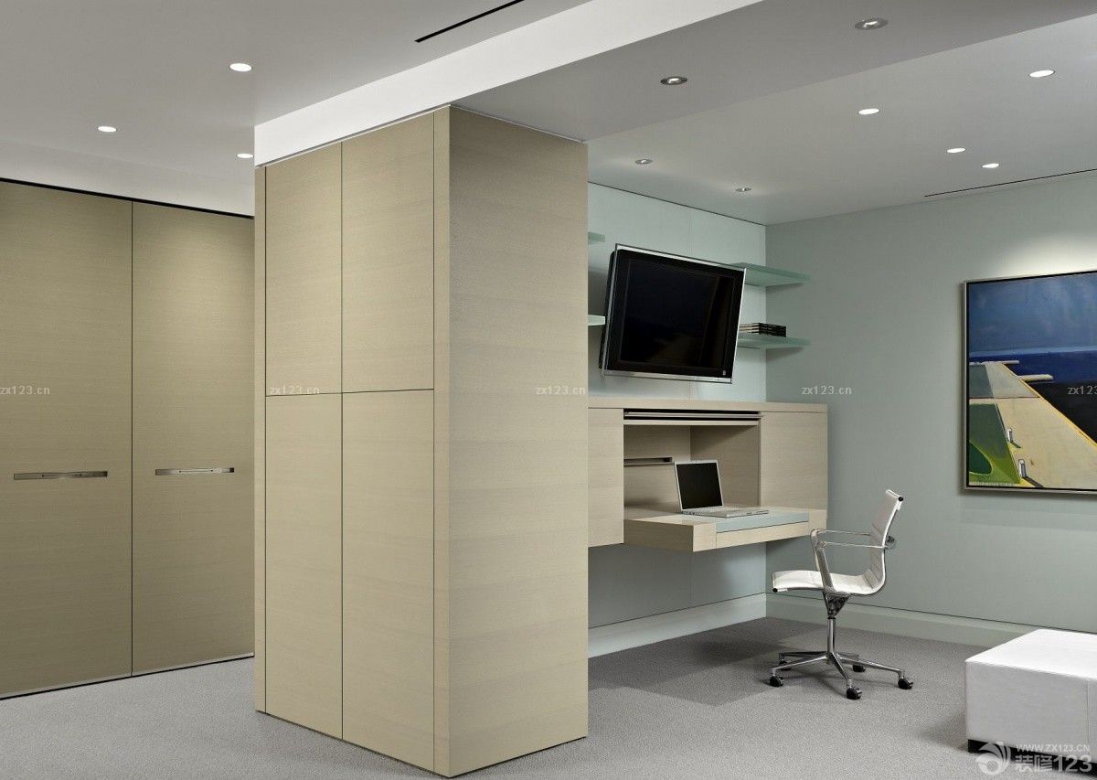 2025现代简约风格家装创意实木写字台设计效果图大全