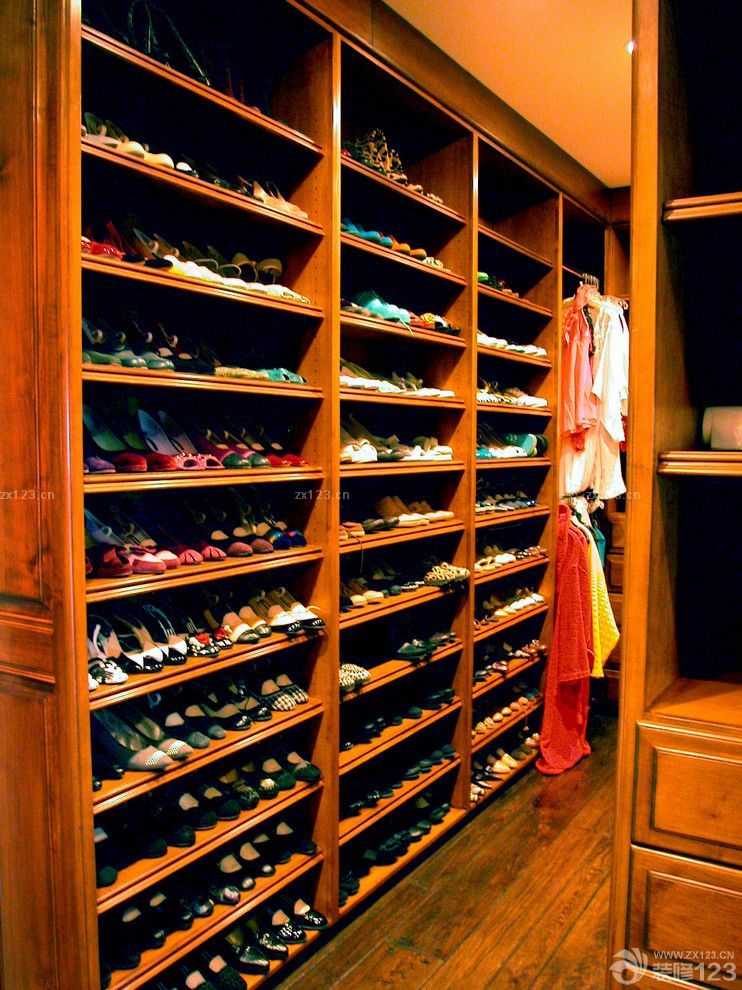 美式乡村混搭风格衣帽间装修样板间大全