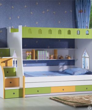 2023最新现代风格儿童高低床设计图片