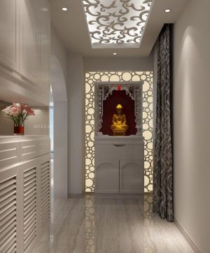 现代风格2025客厅玄关装修效果图大全