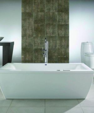 沉稳风格浴室装修效果图大全2025图片