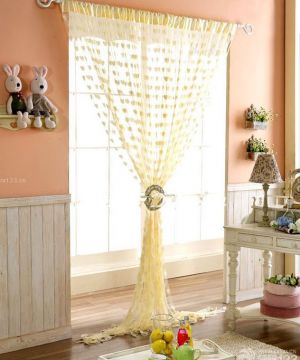 最新混搭风格家装门帘设计效果图片