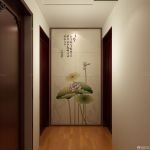 2025家装玄关瓷砖拼花设计图片