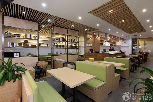 现代设计餐厅装修风格沙发椅效果图