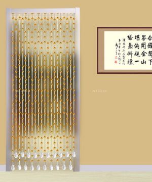 2025经典家装水晶门帘设计图片展示
