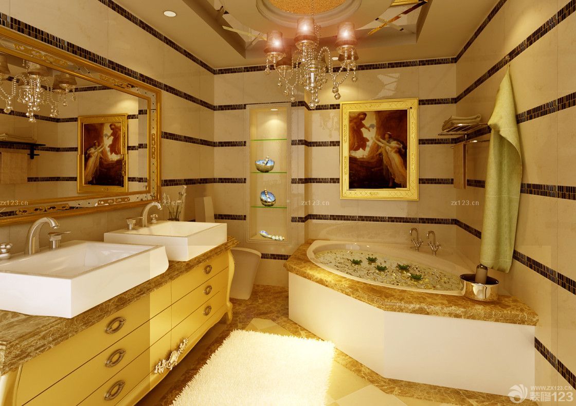 2025欧式浴室装饰效果图欣赏