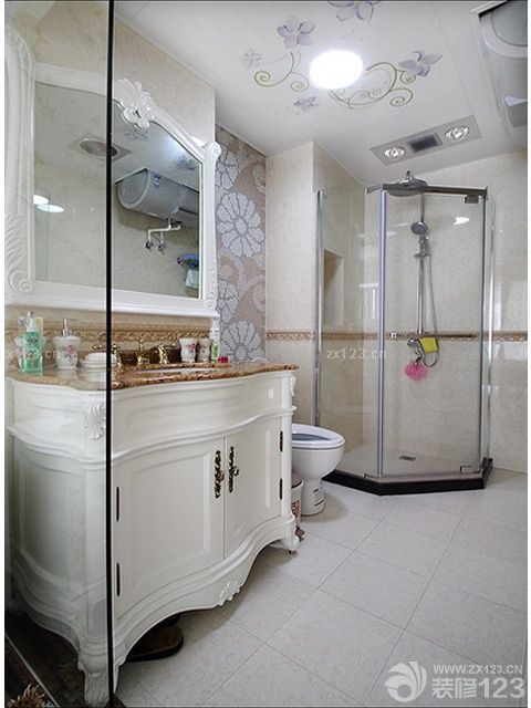 卫生间玻璃隔断装修效果图大全2025图