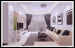 最新现代风格颜色搭配新房客厅长沙发装修效果图欣赏