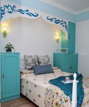 2023最新地中海风格设计女孩卧室装修效果图